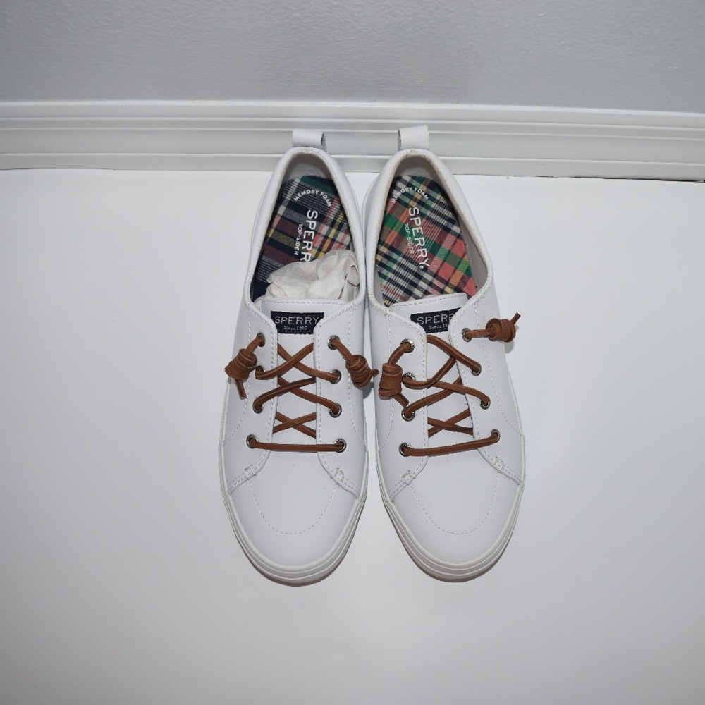 Sperry Women's Crest Vibe Canvas Sneakers size 10 - Picture 2 of 6
